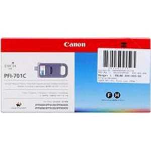 Kazeta CANON PFI-701C cyan iPF 8000/8100/9000/9100 0901B001 vyobraziť