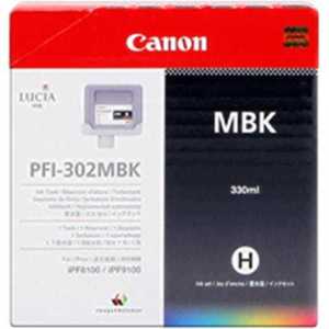 Kazeta CANON PFI-302MBK matte black iPF 8100/9100 (330ml) 2215B001 vyobraziť