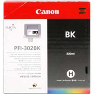 Kazeta CANON PFI-302BK black iPF 8100/9100 (330ml) 2216B001 vyobraziť