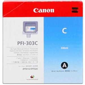 Kazeta CANON PFI-303C cyan iPF 810/820 (330ml) 2959B001 vyobraziť