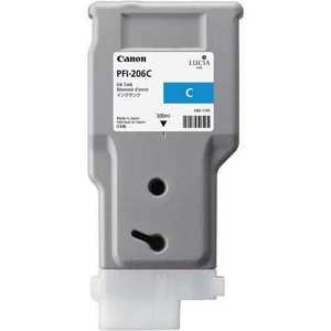 Kazeta CANON PFI-206C Cyan pre iPF 6400/6400s/6450 (300ml) 5304B001 vyobraziť
