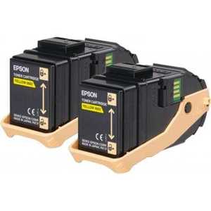 Toner EPSON Aculaser C9300 yellow double pack 2x 7500str. C13S050606 vyobraziť