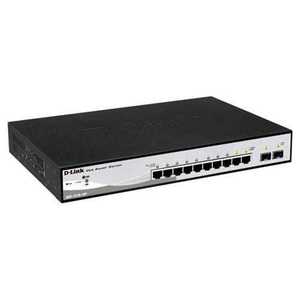 D-Link DGS-1210-10P 10-port 1Gb Smart switch, 2x Combo/SFP, PoE vyobraziť