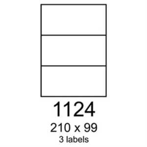 Etikety RAYFILM 210x99 univerzálne žlté R01211124F R0121.1124F vyobraziť