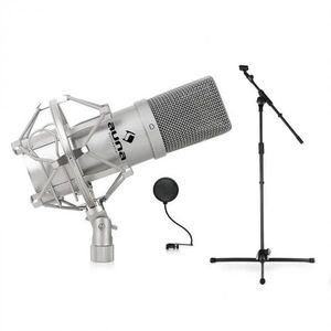 Auna Mikrofónový set, stojan, mikrofón a pop filter vyobraziť
