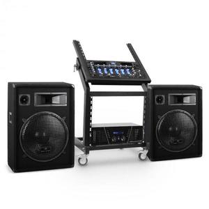 Electronic-Star DJ PA sada Rack Star Series "Venus Bounce", bluetooth vyobraziť