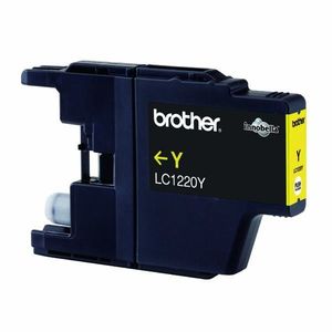 BROTHER LC-1220 - originálna cartridge, žltá, 300 strán vyobraziť