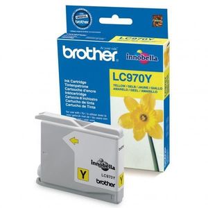 BROTHER LC-970 - originálna cartridge, žltá, 300 strán vyobraziť