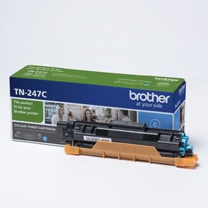 BROTHER TN-247 - originálny toner, azúrový, 2300 strán vyobraziť