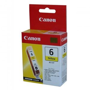 CANON BCI-6 Y - originálna cartridge, žltá, 13ml vyobraziť