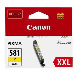 CANON CLI-581-XXL Y - originálna cartridge, žltá, 11, 7ml vyobraziť