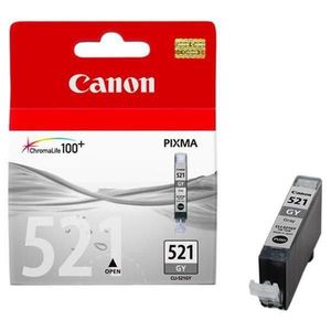 CANON CLI-521 GY - originálna cartridge, sivá, 9ml vyobraziť