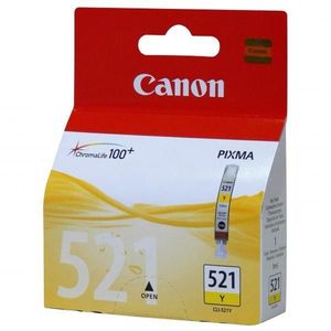 CANON CLI-521 Y - originálna cartridge, žltá, 9ml vyobraziť