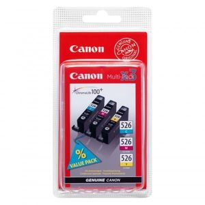 CANON CLI-526 - originálna cartridge, farebná, 3x9ml vyobraziť