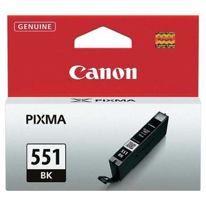 CANON CLI-551 BK - originálna cartridge, čierna, 7ml vyobraziť