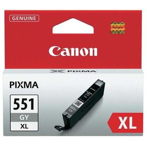 CANON CLI-551-XL GY - originálna cartridge, sivá, 11ml vyobraziť