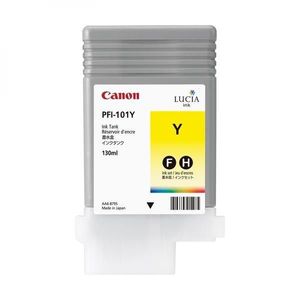 CANON PFI-101 Y - originálna cartridge, žltá, 130ml vyobraziť