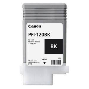 CANON PFI-120 BK - originálna cartridge, čierna, 130ml vyobraziť