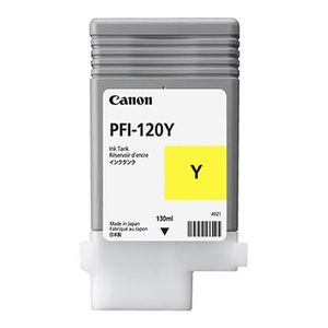 CANON PFI-120 Y - originálna cartridge, žltá, 130ml vyobraziť