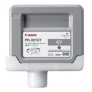 CANON PFI-306 GY - originálna cartridge, sivá, 330ml vyobraziť
