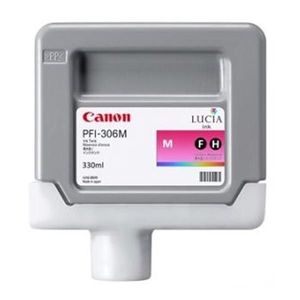 CANON PFI-306 M - originálna cartridge, purpurová, 330ml vyobraziť
