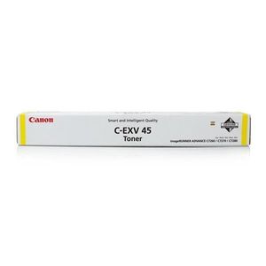 CANON C-EXV45 Y - originálny toner, žltý, 52000 strán vyobraziť