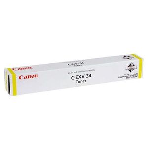 CANON C-EXV34 Y - originálny toner, žltý, 19000 strán vyobraziť