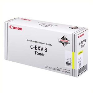CANON C-EXV8 Y - originálny toner, žltý, 25000 strán vyobraziť