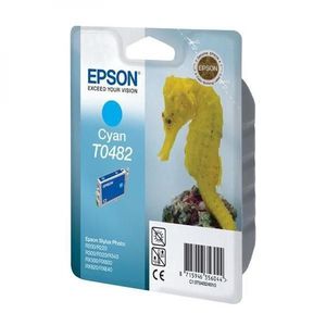EPSON T0482 (C13T04824010) - originálna cartridge, azúrová, 13ml vyobraziť