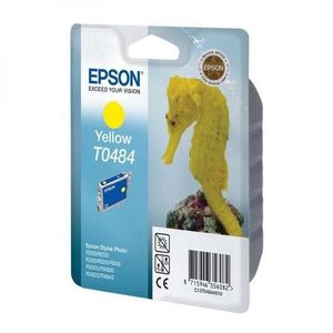 EPSON T0484 (C13T04844010) - originálna cartridge, žltá, 13ml vyobraziť