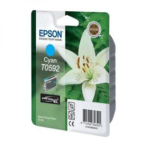 EPSON T0592 (C13T05924010) - originálna cartridge, azúrová, 13ml vyobraziť