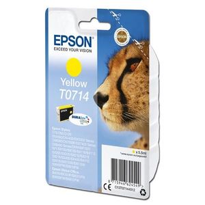 EPSON T0714 (C13T07144012) - originálna cartridge, žltá, 5, 5ml vyobraziť