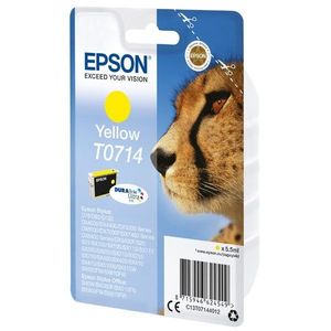 EPSON T0714 (C13T07144022) - originálna cartridge, žltá, 5, 5ml vyobraziť