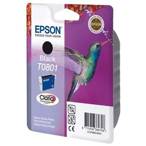 EPSON T0801 (C13T08014011) - originálna cartridge, čierna, 7, 4ml vyobraziť