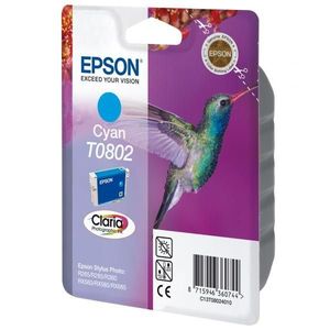 EPSON T0802 (C13T08024011) - originálna cartridge, azúrová, 7, 4ml vyobraziť