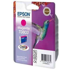 EPSON T0803 (C13T08034011) - originálna cartridge, purpurová, 7, 4ml vyobraziť