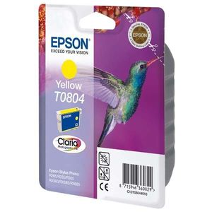 EPSON T0804 (C13T08044011) - originálna cartridge, žltá, 7, 4ml vyobraziť