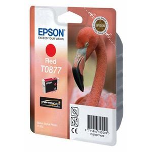 EPSON T0877 (C13T08774010) - originálna cartridge, červená, 11, 4ml vyobraziť