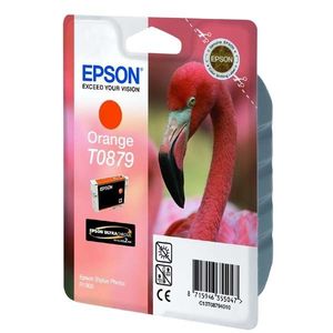 EPSON T0879 (C13T08794010) - originálna cartridge, oranžová, 11, 4ml vyobraziť