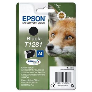 EPSON T1281 (C13T12814012) - originálna cartridge, čierna, 5, 9ml vyobraziť