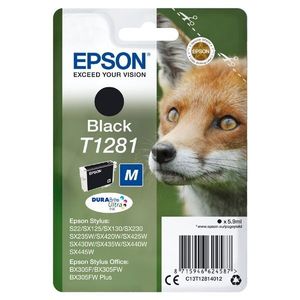 EPSON T1281 (C13T12814022) - originálna cartridge, čierna, 5, 9ml vyobraziť
