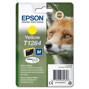 EPSON T1284 (C13T12844012) - originálna cartridge, žltá, 3, 5ml vyobraziť