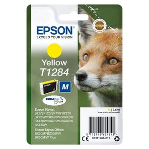 EPSON T1284 (C13T12844022) - originálna cartridge, žltá, 3, 5ml vyobraziť