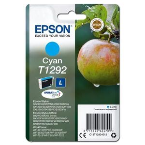 EPSON T1292 (C13T12924012) - originálna cartridge, azúrová, 7ml vyobraziť