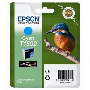 EPSON T1592 (C13T15924010) - originálna cartridge, azúrová, 17ml vyobraziť