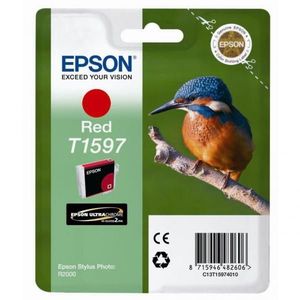 EPSON T1597 (C13T15974010) - originálna cartridge, červená, 17ml vyobraziť