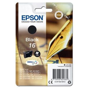 EPSON T1621 (C13T16214012) - originálna cartridge, čierna, 5, 4ml vyobraziť