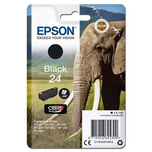 EPSON T2421 (C13T24214012) - originálna cartridge, čierna, 5, 1ml vyobraziť