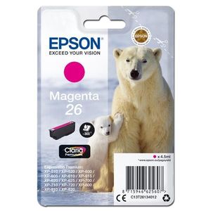 EPSON T2613 (C13T26134012) - originálna cartridge, purpurová, 4, 5ml vyobraziť