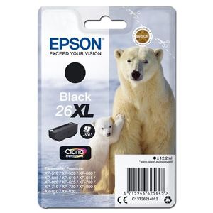 EPSON T2621 (C13T26214012) - originálna cartridge, čierna, 12, 2ml vyobraziť